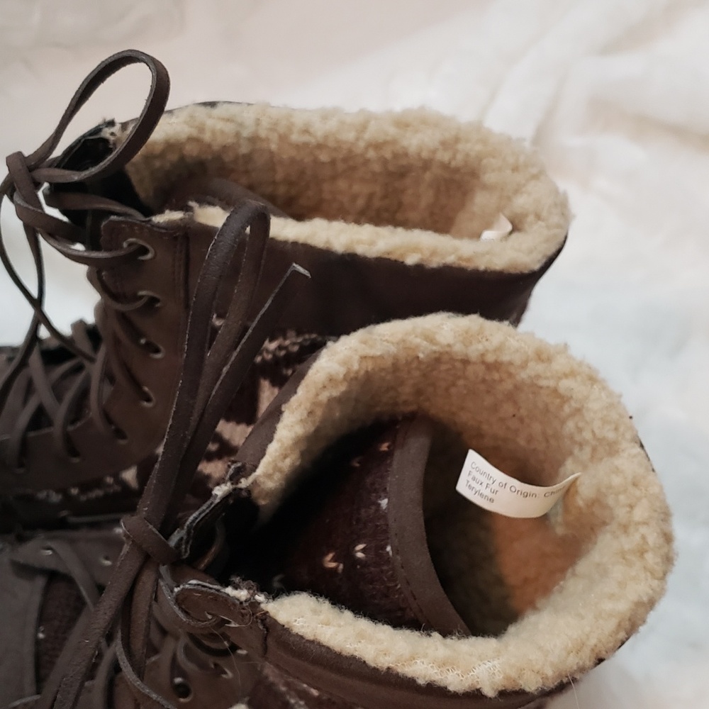 Kensie Girl lace up boots - Picture 3 of 4
